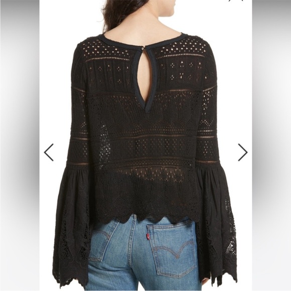 Free People “Once Upon a Time” Sweater Top - Picture 4 of 13